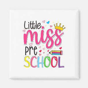 Aimant Maternelle Little Miss Ck À L'école Filles Materne