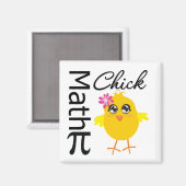 Aimant Math Chick (Recto/Verso)