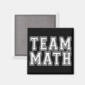 Aimant Math d'équipe (Recto/Verso)