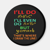 Aimant Math Enseignant équation Mathématiques Mathématiqu (Devant)