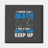 Aimant Math Enseignant Le Math Pun Don (Devant)