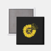 Aimant Math Enseignant Pi Numéro Tournesol (Recto/Verso)