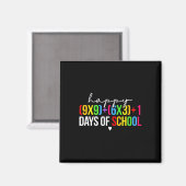 Aimant Math Formula 100 Jours D'École Drôle Enseignant Ma (Recto/Verso)