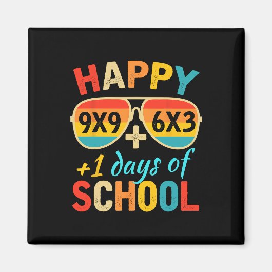 Aimant Math Formula 100 Jours D'École Drôle Enseignant Ma (Devant)