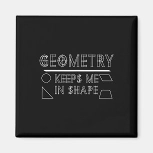 Aimant Math Geek Géométrie Professeur Phrase Gym Dire Gra