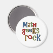 Aimant Math Geek Rock (Recto/Verso)