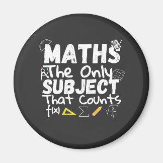 Aimant Math Le Seul Sujet Qui Compte T-shirt