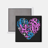 Aimant Math Love (Recto/Verso)