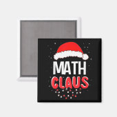 Aimant Math Santa Claus Christmas Matching Costume (Recto/Verso)