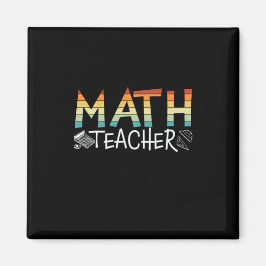 Aimant Math Teacher (Devant)