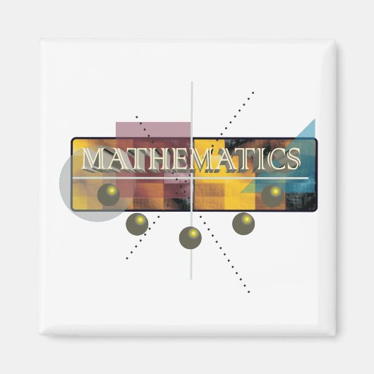 Aimant mathématiques (Devant)