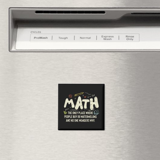 Aimant Mathématiques Mathématiques Mathématiques Math Ens (In Situ (Lave-vaisselle))