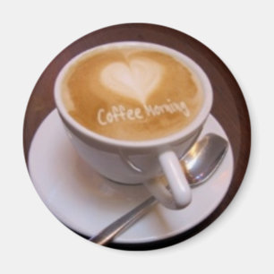 Aimant matin de café