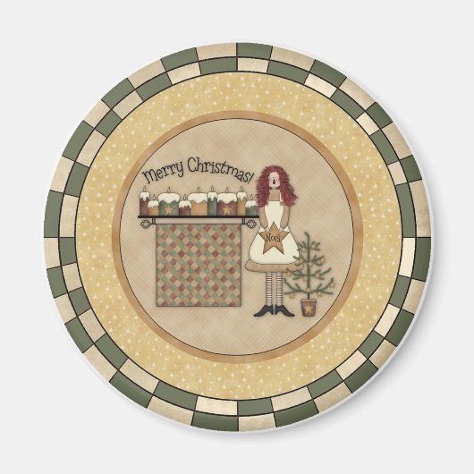 Aimant Matin Noël (Devant)