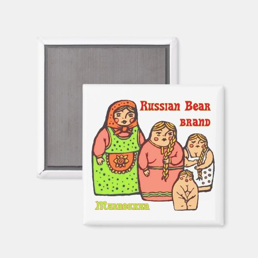 aimant matreshka (Recto/Verso)