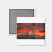 Aimant Matterhorn Peak à Dawn (Recto/Verso)