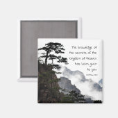 Aimant Matthew 13:11 Secrets of the Kingdom of Heaven (Recto/Verso)