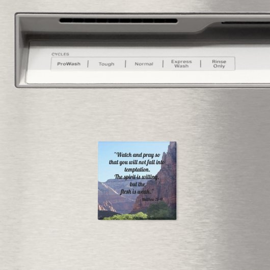 Aimant Matthieu 26:41 (In Situ (Lave-vaisselle))