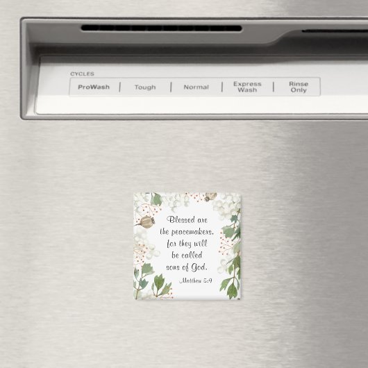 Aimant Matthieu 5 9 Heureux sont les Peacemakers Béatitud (In Situ (Lave-vaisselle))