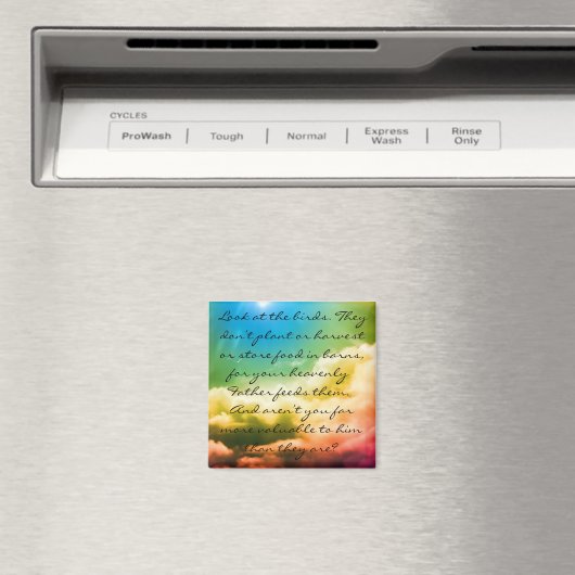 Aimant Matthieu 6:26 (In Situ (Lave-vaisselle))