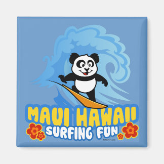 Aimant Maui Surf Panda