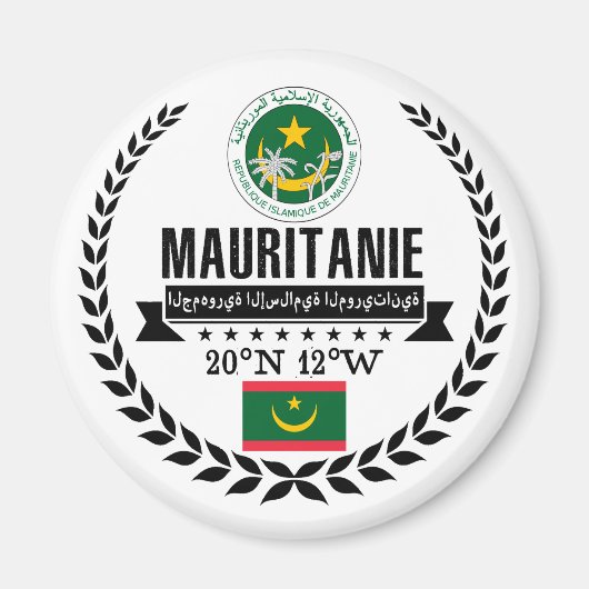 Aimant Mauritanie (Devant)