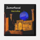 Aimant Mausolée d'Amir Timur - Samarkand, Ouzbékistan (Devant)