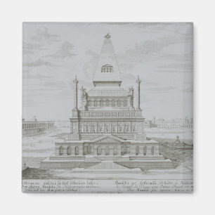 Aimant Mausolée de Halicarnassus, Bodrum, Turquie, de '