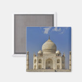 Aimant mausolée du Taj Mahal / Agra, Inde (Recto/Verso)