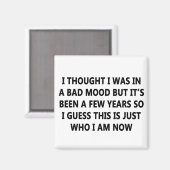 Aimant Mauvaise humeur (Recto/Verso)