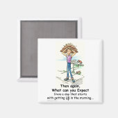 Aimant Mauvaise journée des cheveux (Recto/Verso)