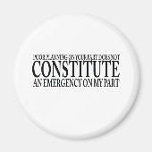 Aimant Mauvaise planification de votre part (Devant)