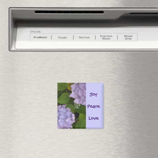 Aimant Mauve Hydrangeas (In Situ (Lave-vaisselle))