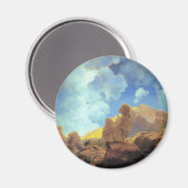 Aimant Maxfield Parrish Matin 1922 Nuage Bleu Beaux-Arts (Recto/Verso)