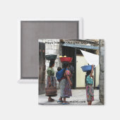 Aimant Maya women, Antigua, Guatemala (Recto/Verso)