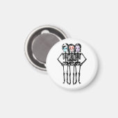 Aimant mayday : couleur touchée (Recto/Verso)