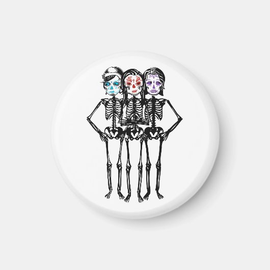 Aimant mayday : couleur touchée (Devant)