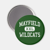 Aimant Mayfield - Wildcats - Lycée - Cleveland Ohio (Recto/Verso)