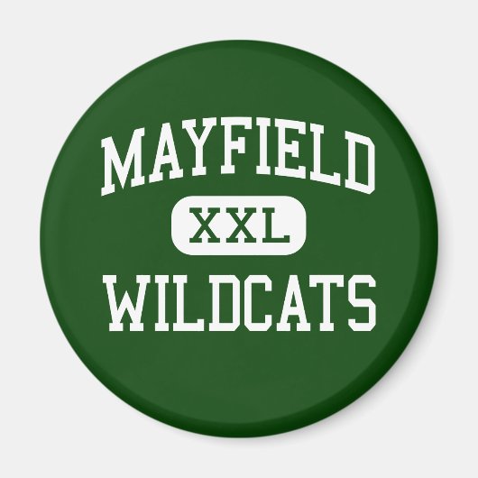Aimant Mayfield - Wildcats - Lycée - Cleveland Ohio (Devant)