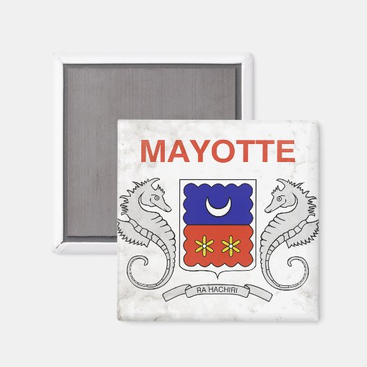 Aimant Mayotte (Recto/Verso)