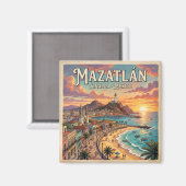 Aimant Mazatlán Mexique (Recto/Verso)