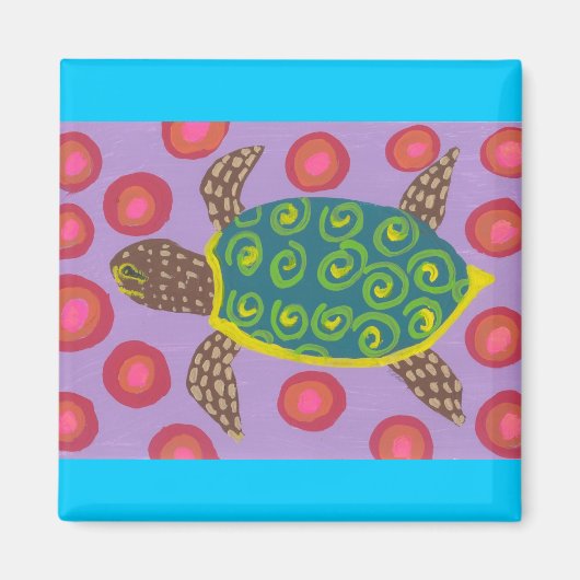 AIMANT MAZE DE TORTUE (Devant)