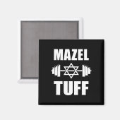 Aimant Mazel Tuff Drôle entraînement juif (Recto/Verso)