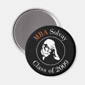 Aimant MBA Solvay - Classe de 2009 (Recto/Verso)