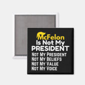 Aimant Mcfelon N'Est Pas Mon Président _2 (Recto/Verso)