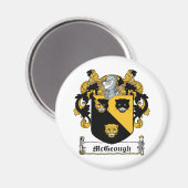 Aimant McGeough Family Crest (Recto/Verso)