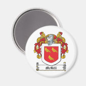 Aimant McGill Family Crest (Recto/Verso)
