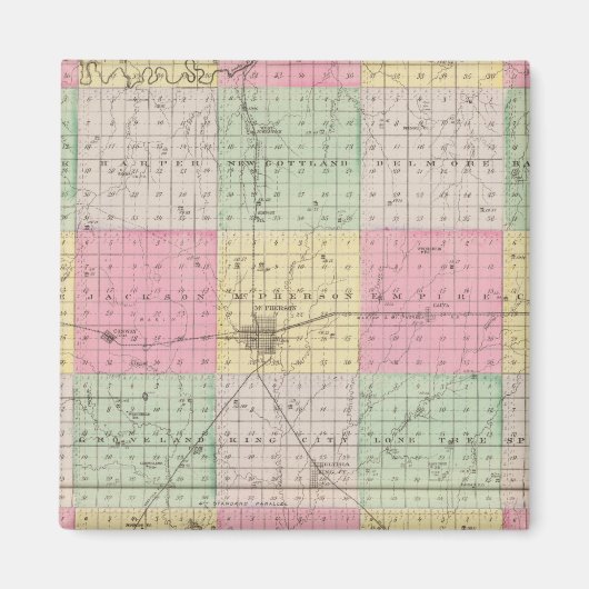 Aimant McPherson County, Windom, Kansas (Devant)