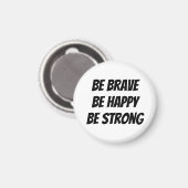 Aimant Meaningful Motivational Positive Quote (Recto/Verso)