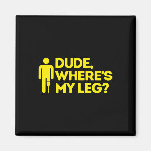 Aimant Mec où est My Leg Amputee Handenes